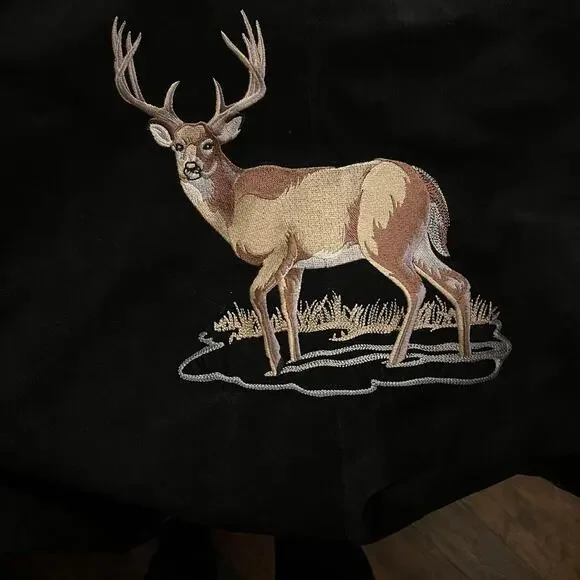 Vintage oversized suede hunting - Picture 4 of 5